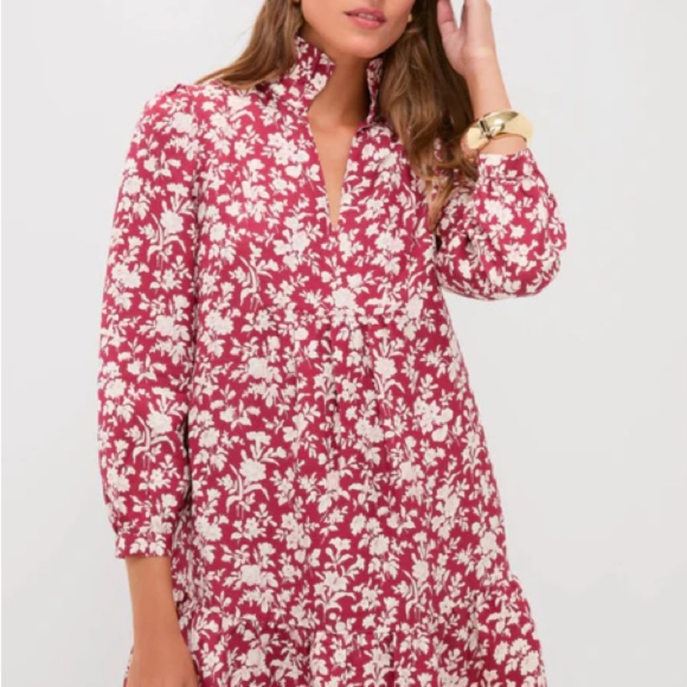 Tuckernuck Pomegranate Bloom Palmerston Dress - NWT XS